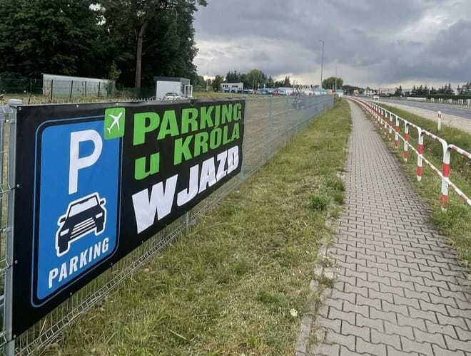 Parking u Króla - parking lotnisko Poznań Parking u Króla - indywidualny transfer przy lotnisku Poznań-Ławica POZ